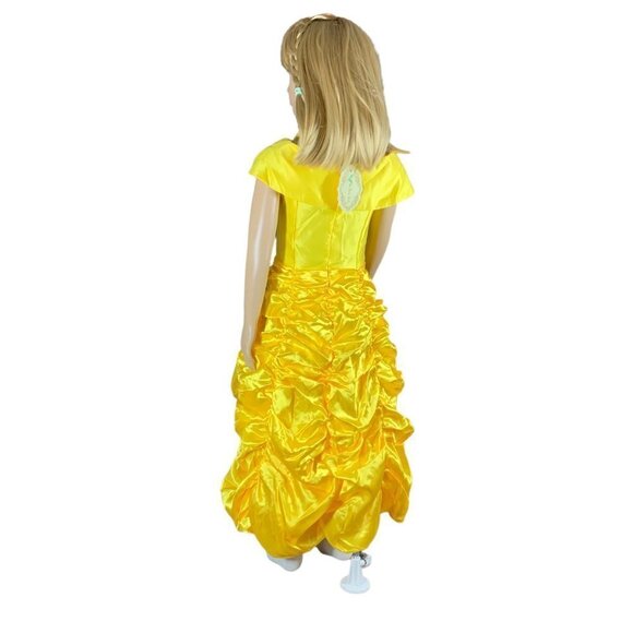 NEW Yellow Princess Costume Little Girl size 5 - Picture 2 of 2